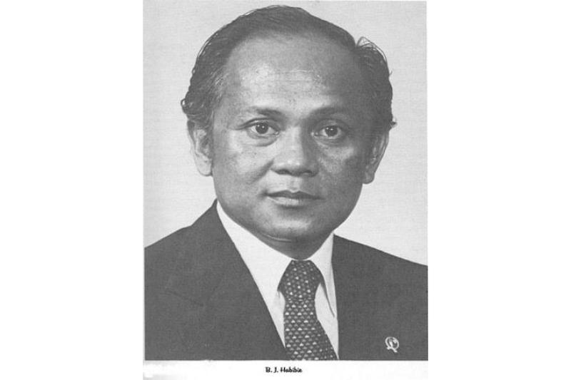 B. J Habibie, Presiden Indonesia Ketiga (Website/kepustakaan-presiden.perpusnas.go.id)