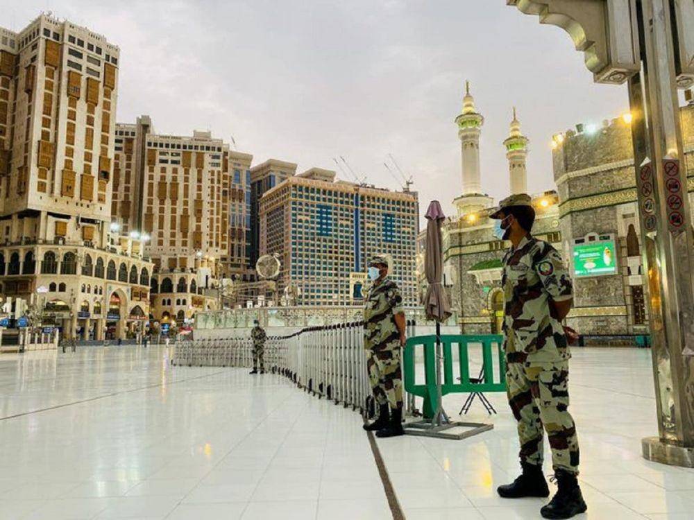 Polisi Saudi dikerahkan di semua titik penyelenggaraan ibadah haji (www.twitter.com/@Spa_Eng)