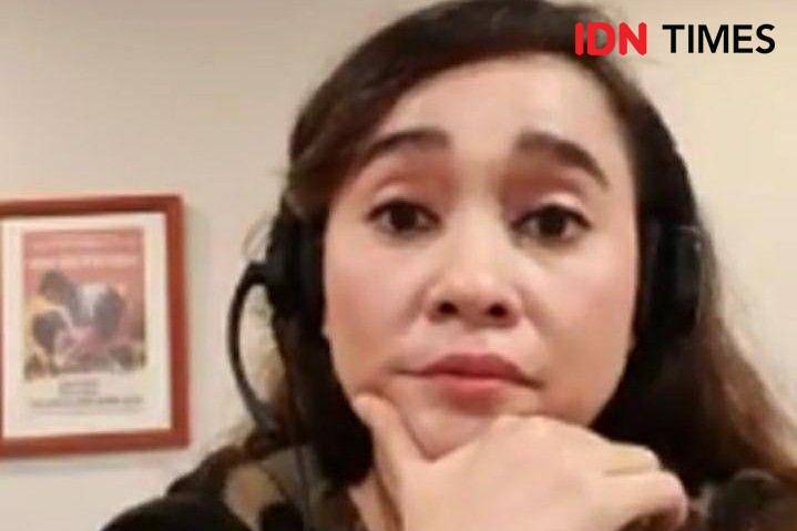Ketua Perhimpunan Dokter Spesialis Kedokteran Jiwa DKI Jakarta, Dr. dr. Nova Riyanti Yusuf, SpKJ dalam acara ngobrol seru by IDN Times