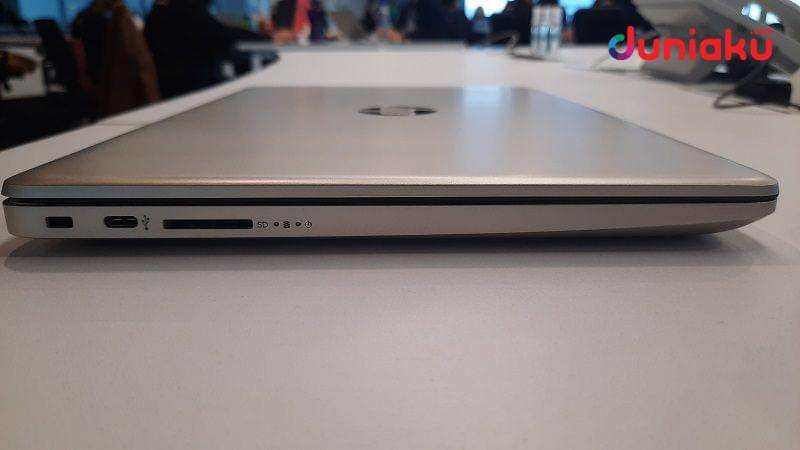 Slot Type-C Laptop HP 14S-DK1004AU. duniaku.com/Adhitya Daniel