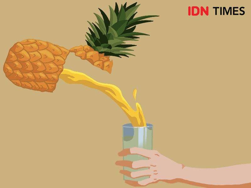 ilustrasi jus nanas (IDN Times/Michelle Brigitta/bt)