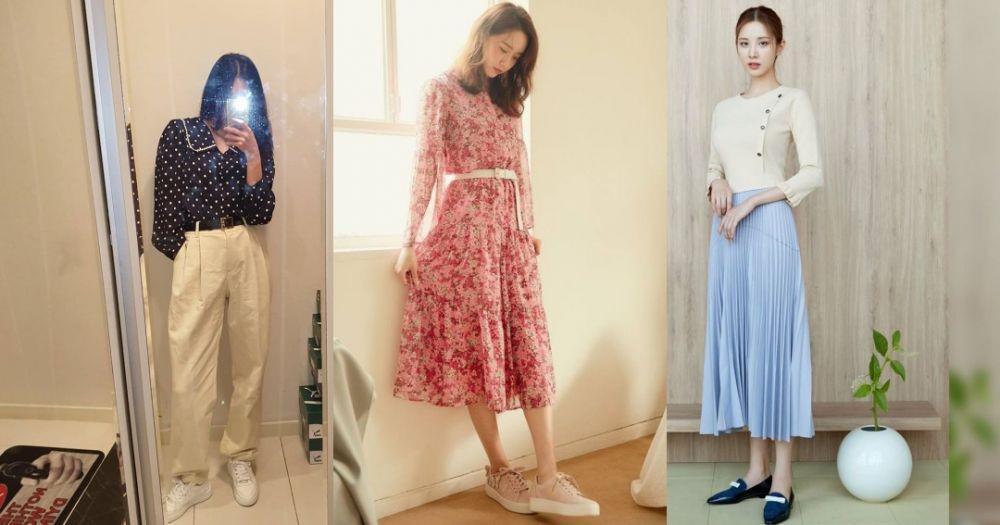 Klasik nan Memesona, 9 Inspirasi Gaya OOTD Vintage ala Idol KPop