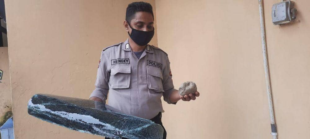 Waduh! Mobil Ketua MUI Samarinda Dilempar Batu oleh Orang Tak Dikenal