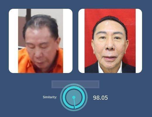 Polisi mencocokan wajah Joko Tjandra (Dok. Istimewa)