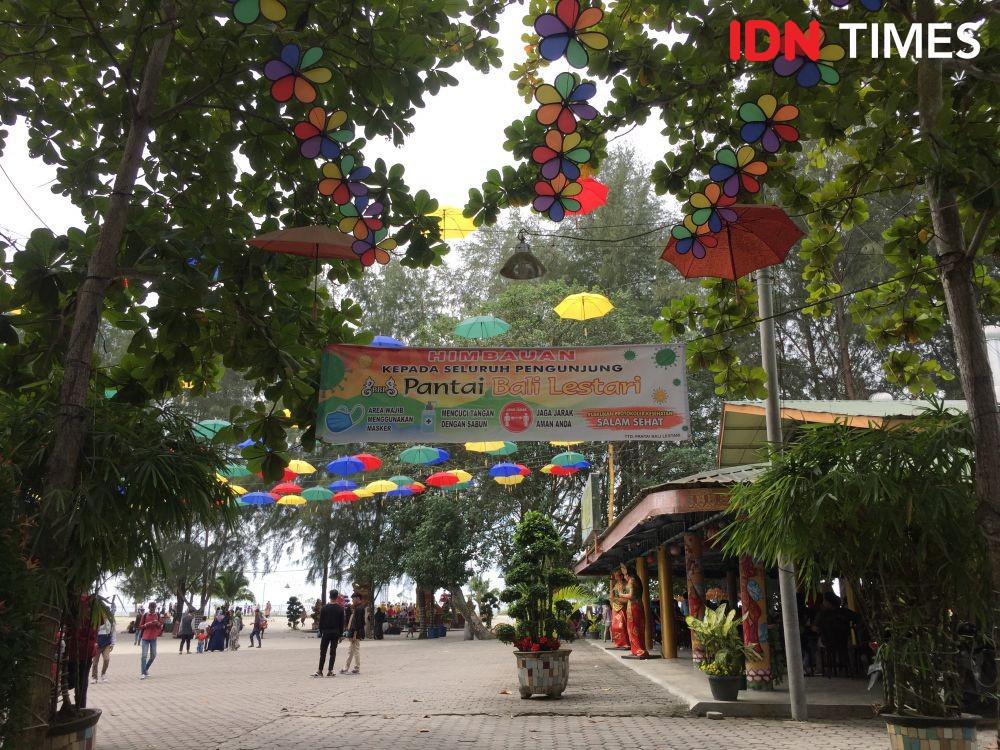 Wisata Lebaran ke Pantai Bali Lestari, Info Rute dan Harga Tiket