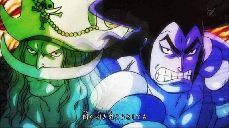 Shirohige dan Oden dari opening One Piece. (Dok. Toei Animation/One Piece)