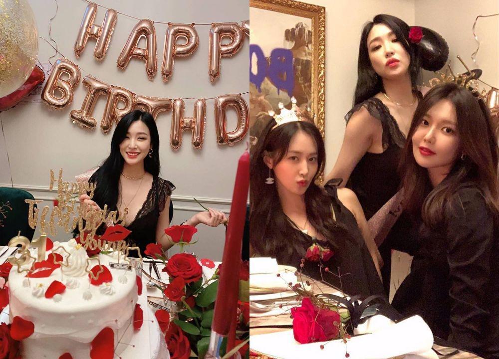 Dirayakan Bareng SNSD, 10 Momen Intimate Perayaan Ultah Tiffany ke-31
