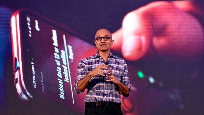 CEO Microsoft Satya Nadella. twitter.com/Plat4omLive