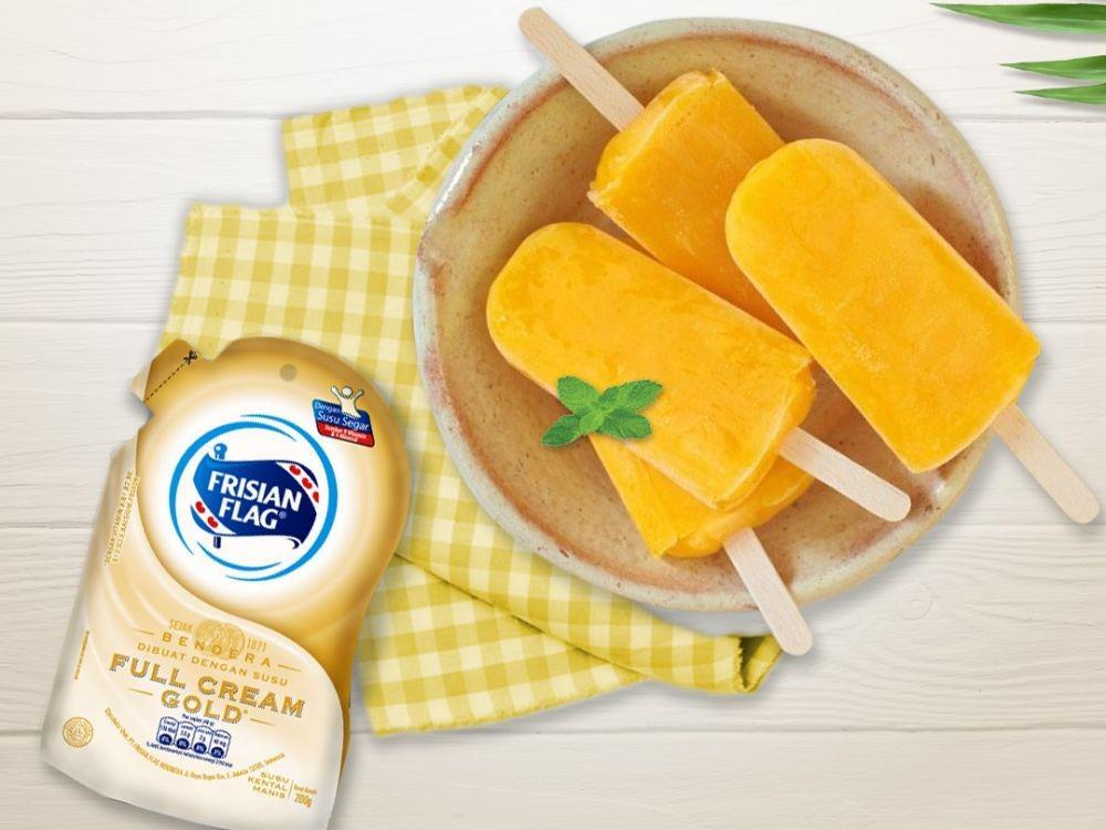 Sekaleng Susu Kental Manis Frisian Flag, Bisa Buat 8 Es Krim Ini