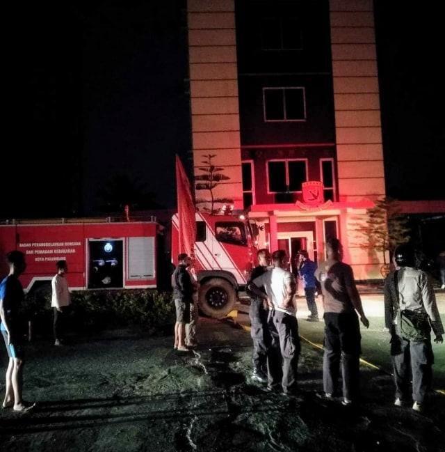 Gudang Amunisi Mako Brimob Terbakar, Petasan Sisa Asian Games Meledak