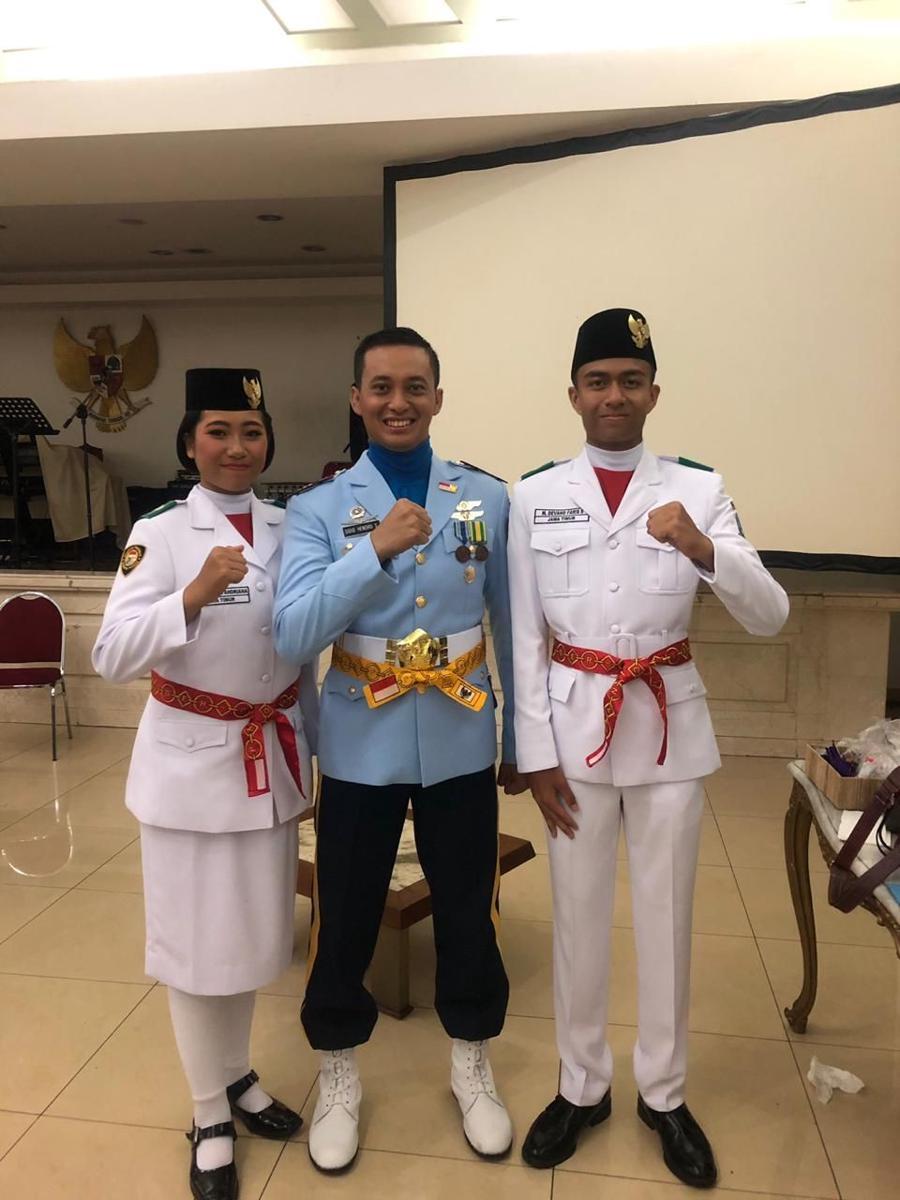 Dhea Lukita Andriana saat bertugas tahun lalu, IDN Times / Bramanta Pamungkas