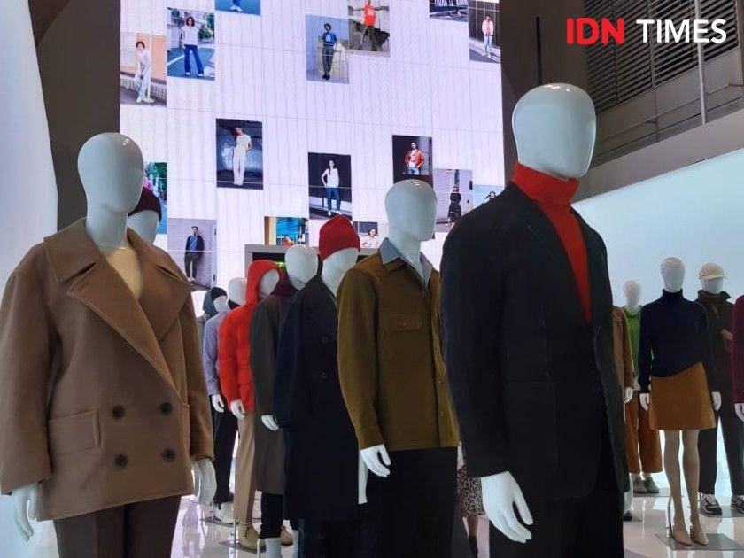 Ilustrasi Pameran Brand Fashion, Uniqlo (IDN Times/Anata)