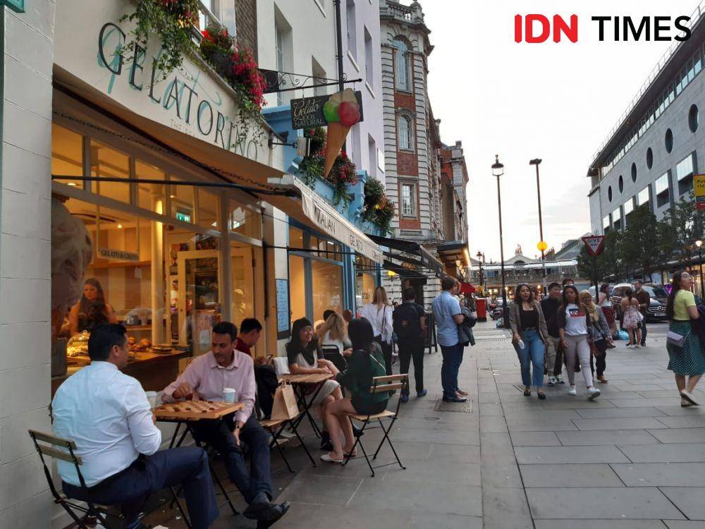 Ilustrasi Restoran/Cafe di London, Inggris (IDN Times/Anata)