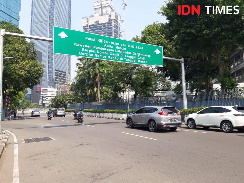 BPTJ Usulkan Ganjil Genap di Jakarta Berlaku 24 Jam