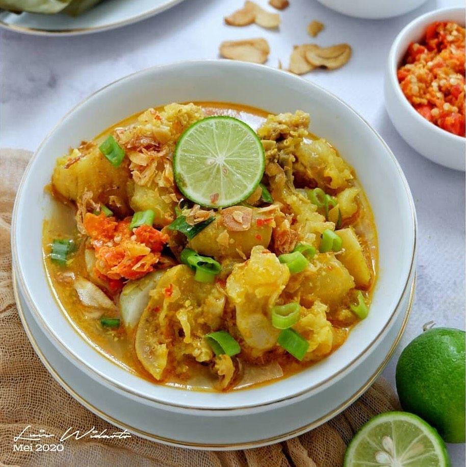 Resep dan Cara Membuat Lontong Kikil yang Lezat, Dijamin Bikin Nagih