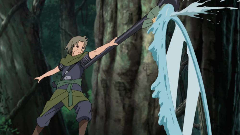 Jutsu Air di Naruto - Mizukagami no Jutsu
