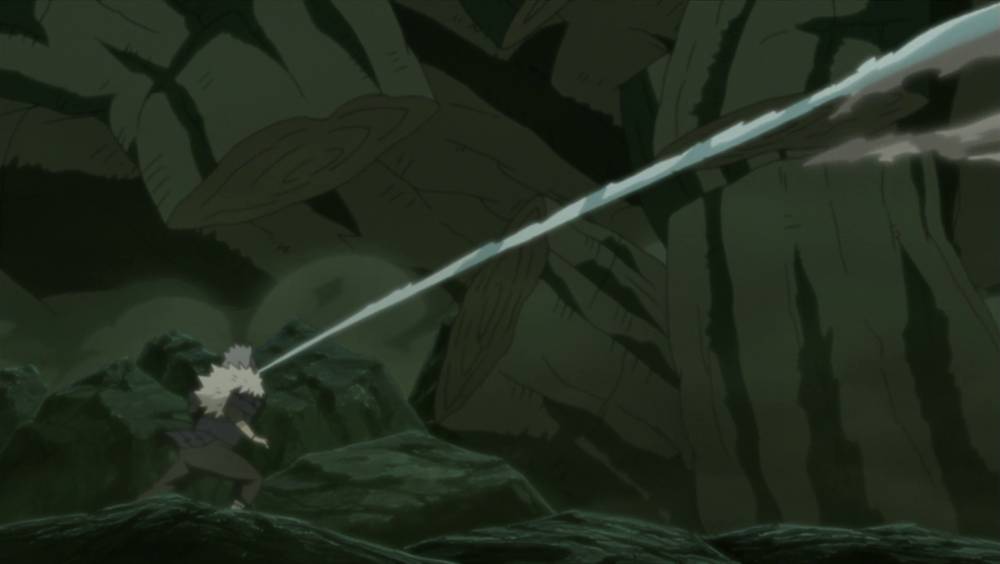 Jutsu Air di Naruto - Suiton Suidanha