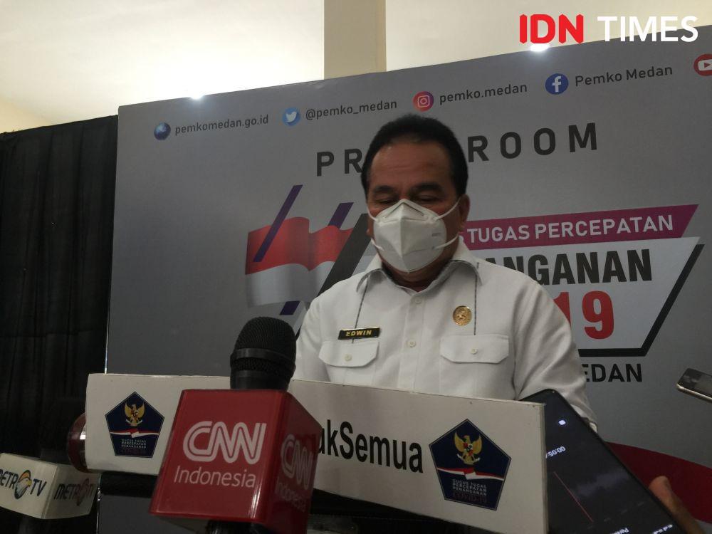 Kepala Dinas Kesehatan kota Medan, Edwin Effendi (IDN Times/Indah Permata Sari)