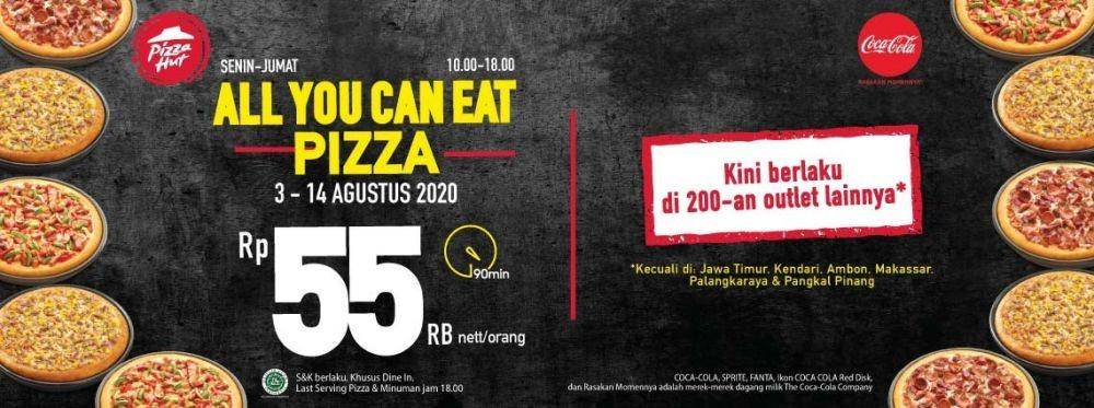 Promo All You Can Eat Pizza Hut. Dok. Pizza Hut Restoran