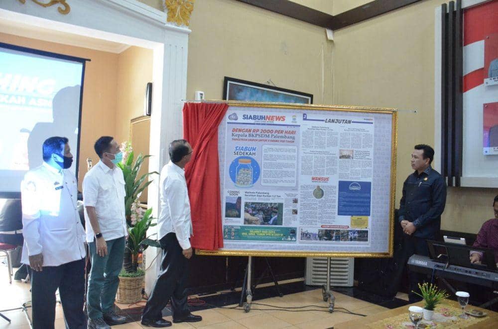 acara soft launching program sedekah ASN Pemkot Palembang, Rabu (5/8/2020) IDN Times/Kominfo Palembang