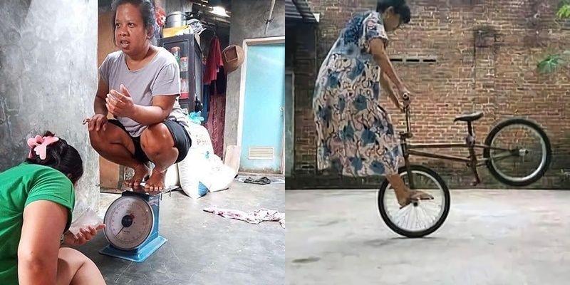 10 Potret Emak-emak saat Difoto Ini Posenya Mengundang Tawa