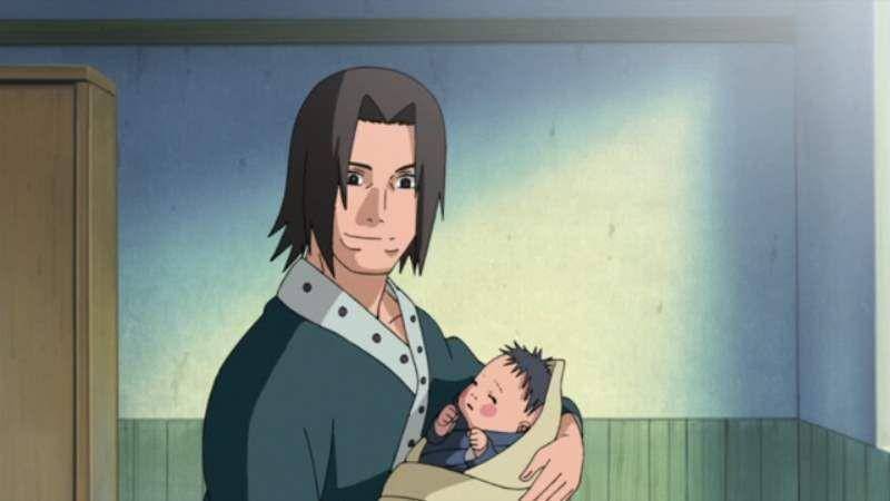 Fugaku Uchiha, Ayah Sasuke - Dapat restu dari Hiruzen untuk menamai anaknya Sasuke