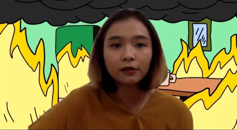 peneliti di Lembaga Studi dan Advokasi Masyarakat (ELSAM), Blandina Lintang Setianti (Screenshot FORUM-ASIA)