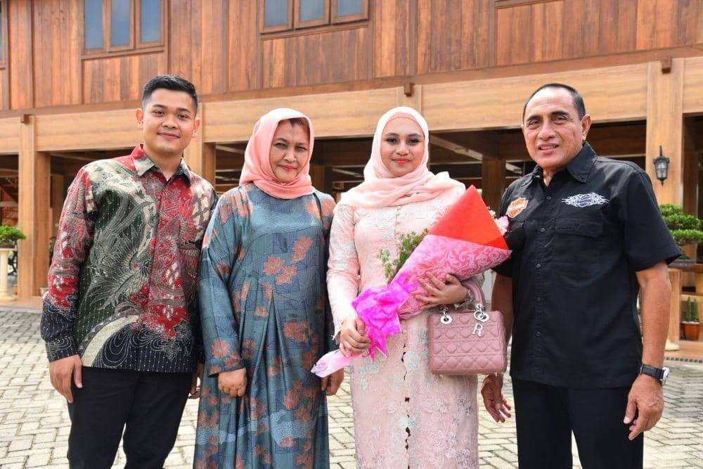 Gubernur Edy Nikahkan Anaknya di Tengah Pandemik Corona, Tamu Dibatasi