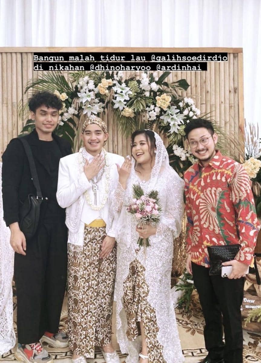 10 Potret Syahdu Pernikahan Influencer Ardinhai dan Dhino Haryo