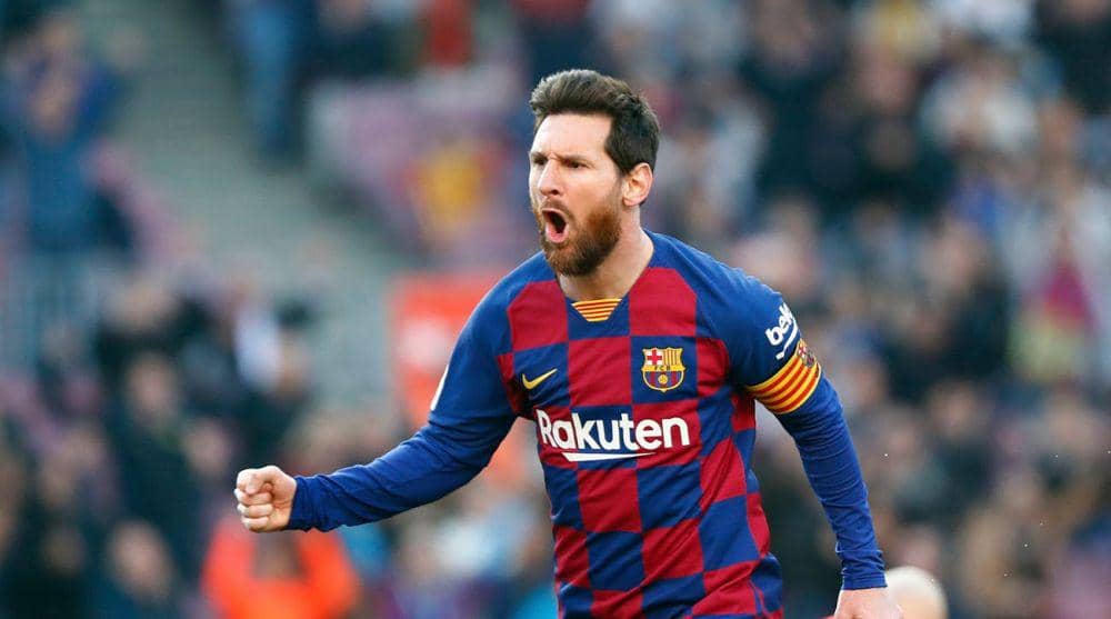 Lionel Messi saat masih di Barcelona. (si.com)