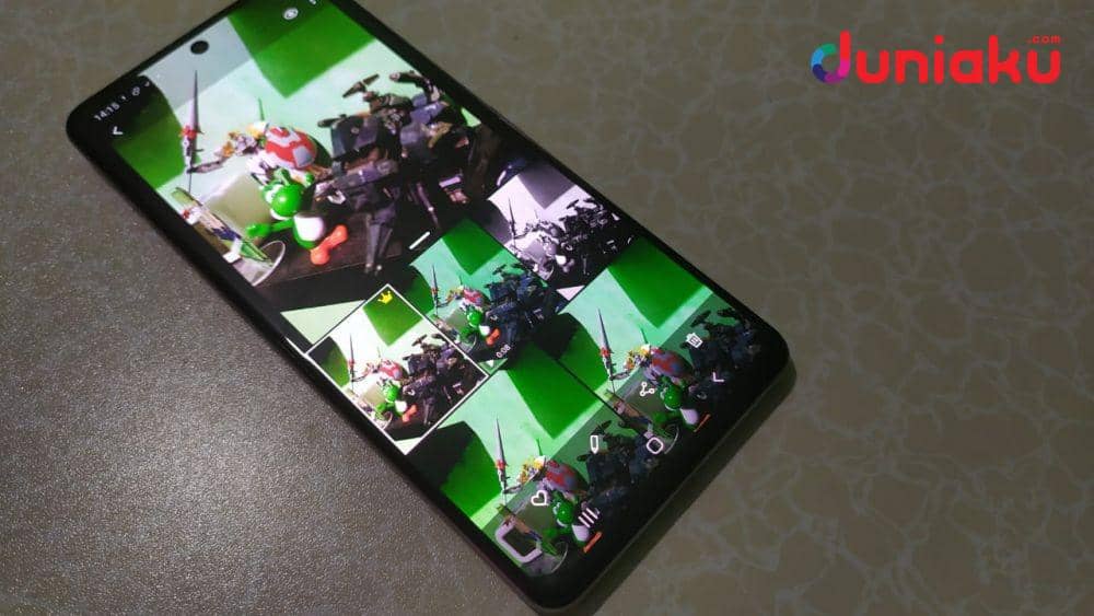 Tampilan pilihan hasil single take. duniaku.com/Dimas Ramadhan