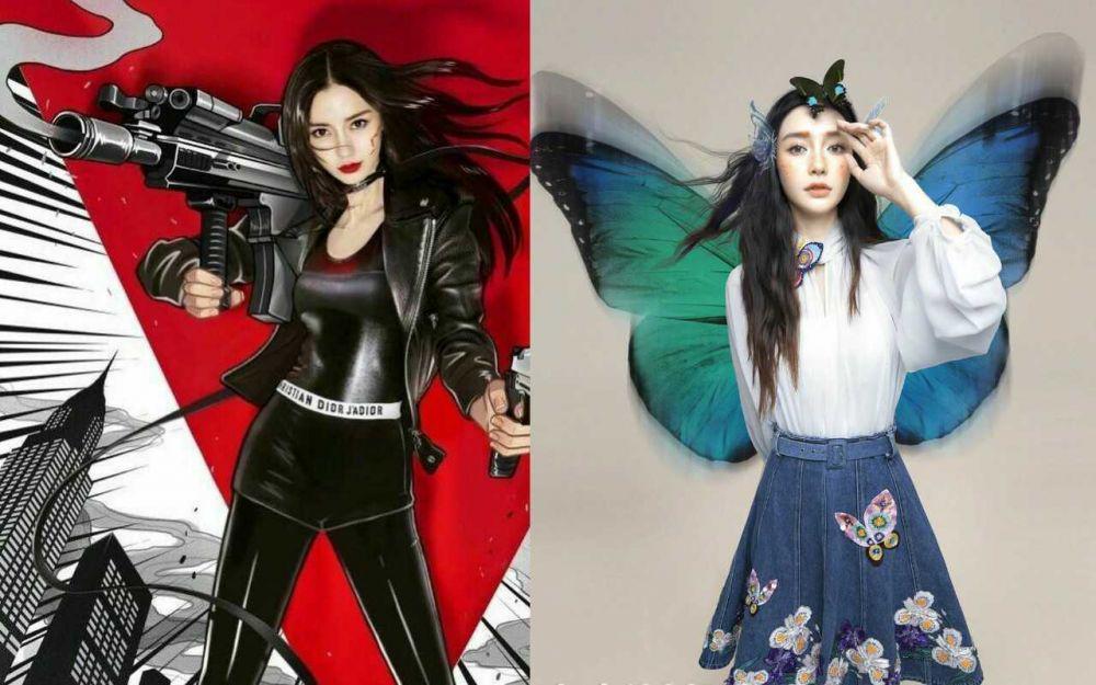 Unik, 10 Gaya Pemotretan Angelababy yang Selalu Curi Perhatian!