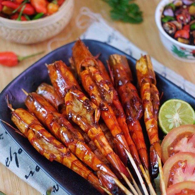 ilustrasi udang bakar (instagram.com/susie.agung)