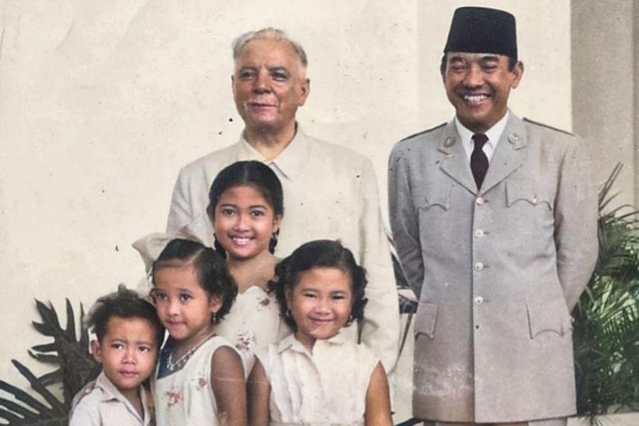 5 Kisah Cinta Fenomenal Anak dan Cucu Sukarno, Penuh Lika-liku!