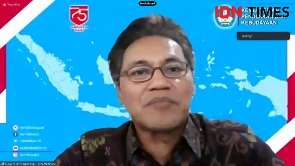 Sekjen Kemendikbud, Ainun Na'im (IDN Times/Margith Juita Damanik)