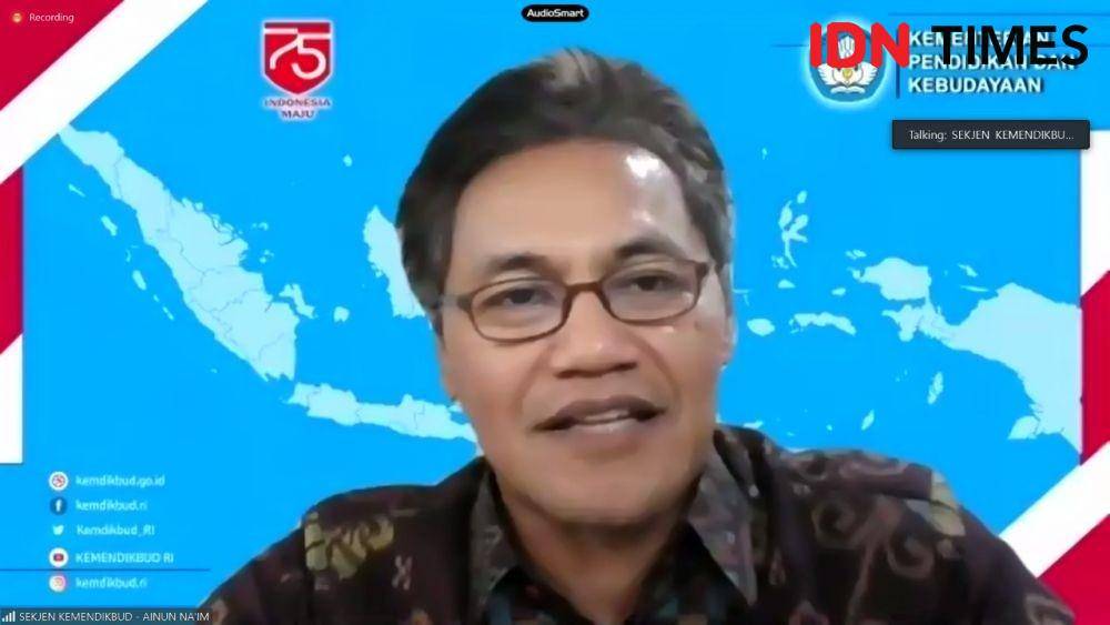 Sekjen Kemendikbud, Ainun Na'im (IDN Times/Margith Juita Damanik)