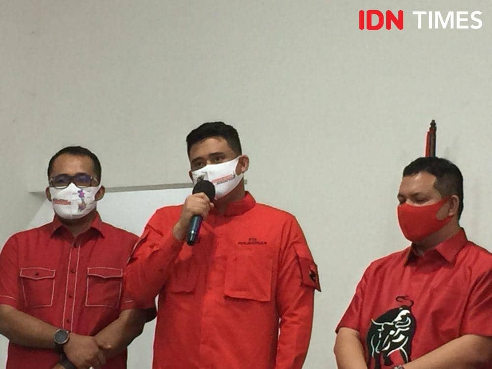 Pasangan bakal calon Walikota Medan dan Wakil Walikota Medan yang diusung oleh DPP PDIP (IDN Times/Indah Permata Sari)