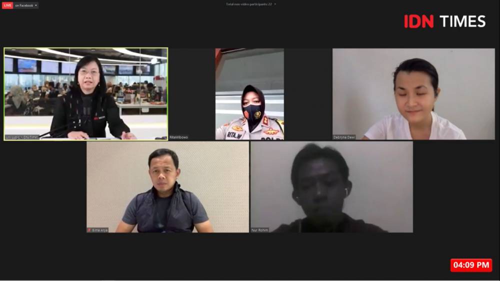 Webinar ketiga rangkaian kampanye #MenjagaIndonesia yang dibuat oleh IDN Times untuk memperingati HUT ke-75 tahun Kemerdekaan Republik Indonesia. 11 Agustus 2020. IDN Times/M. Tarmizi Murdianto