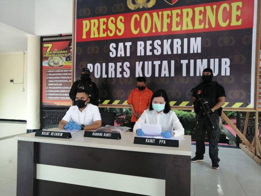 Ayah yang Cabuli Anak Tiri di Kutai Timur Terancam 15 Tahun Penjara