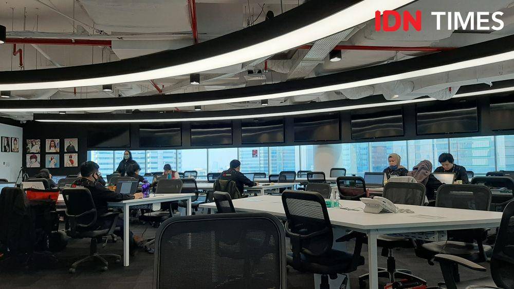 Ilustrasi Ruang Kantor (IDN Times/Besse Fadhilah)