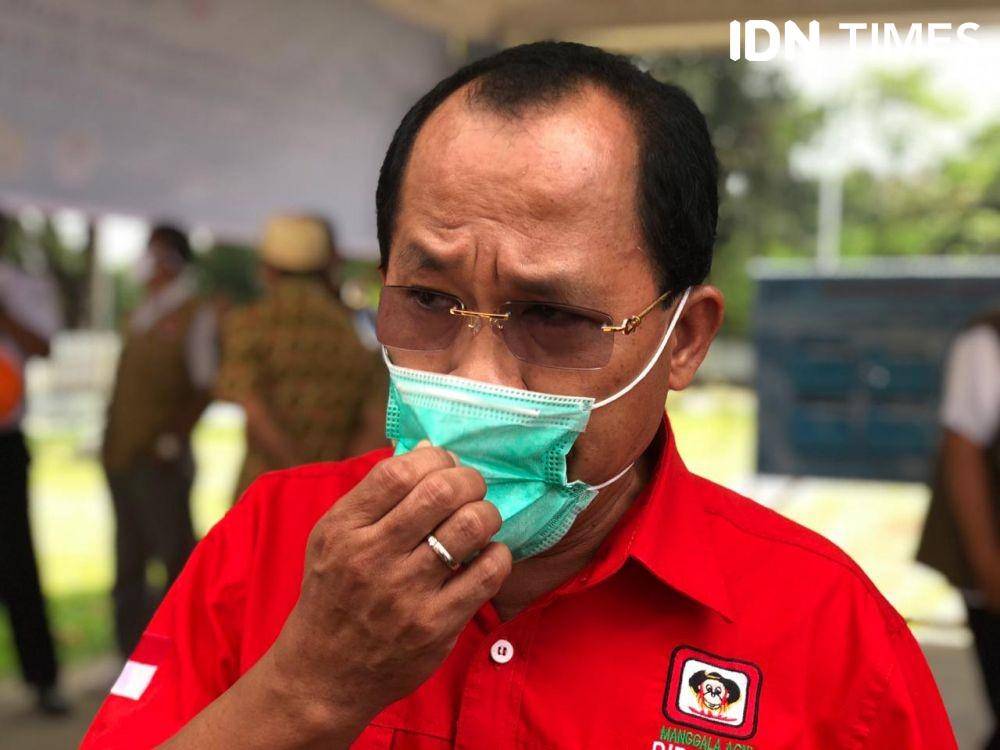 Direktur Pengendalian Kebakaran Hutan dan Lahan, Basar Manullang (IDN Times/Rangga Erfizal)