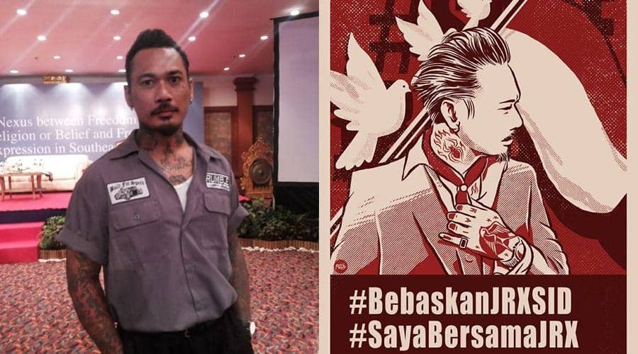 Jerinx Melanggar UU ITE dan KUHP, Tagar #SayaBersamaJRX Bermunculan