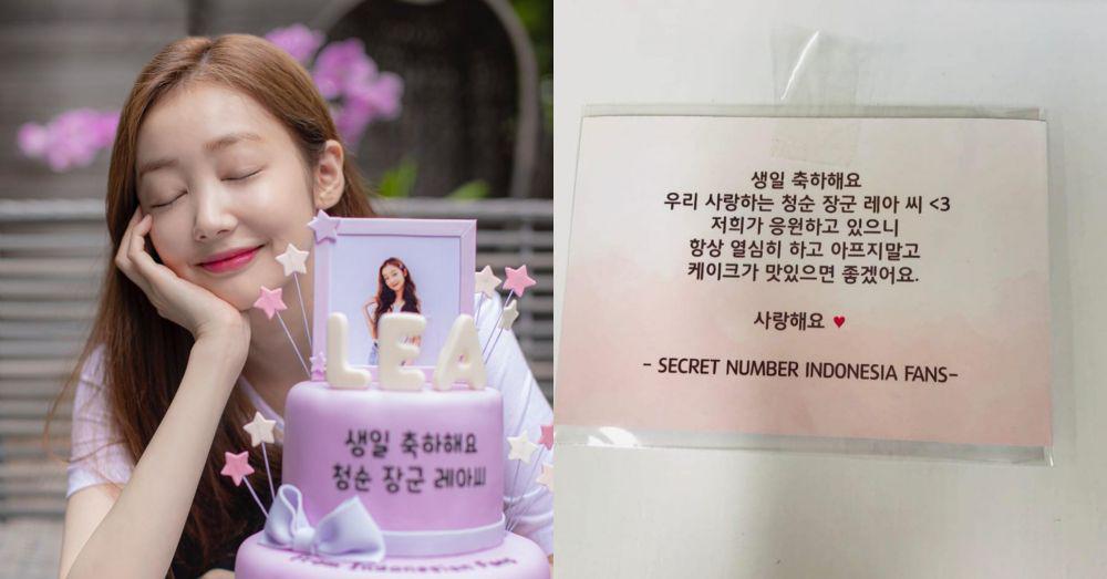 10 Potret Manis Ulang Tahun Lea Secret Number, Sederhana Tapi Berkesan
