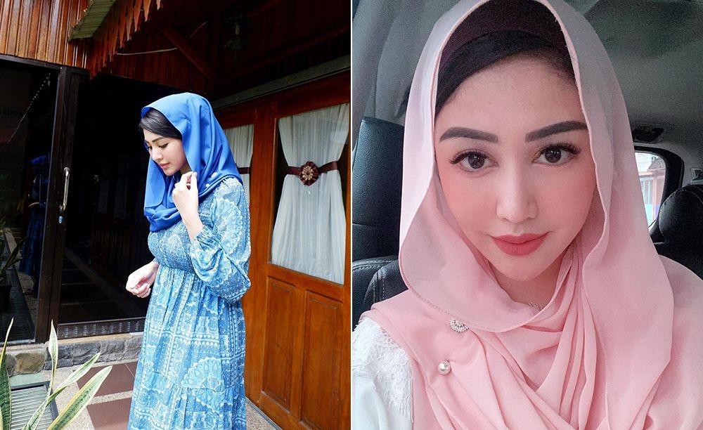 9 Potret Anggun Presenter Ariska Putri Pertiwi Saat Dampingi Suami