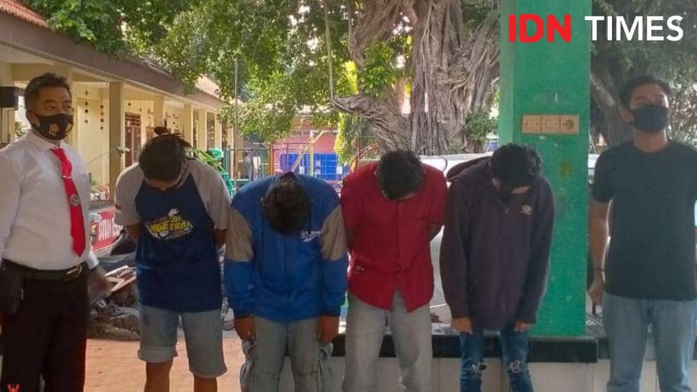 Sejumlah tersangka Narkoba diamankan di Mapolres Jombang. IDN Times/Zainul Arifin