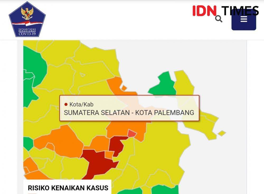 Peta zonasi perkembangan COVID-19 nasional (IDN Times/Dokumen COVID19.go.id)