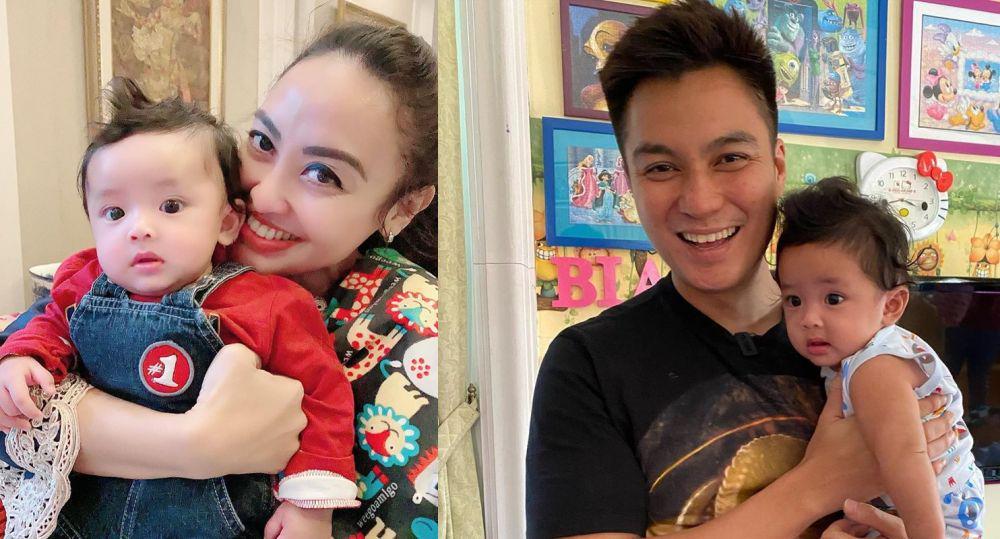 12 Potret Gemas baby Tristan, Satu dari Enam Bayi yang Diadopsi Monica