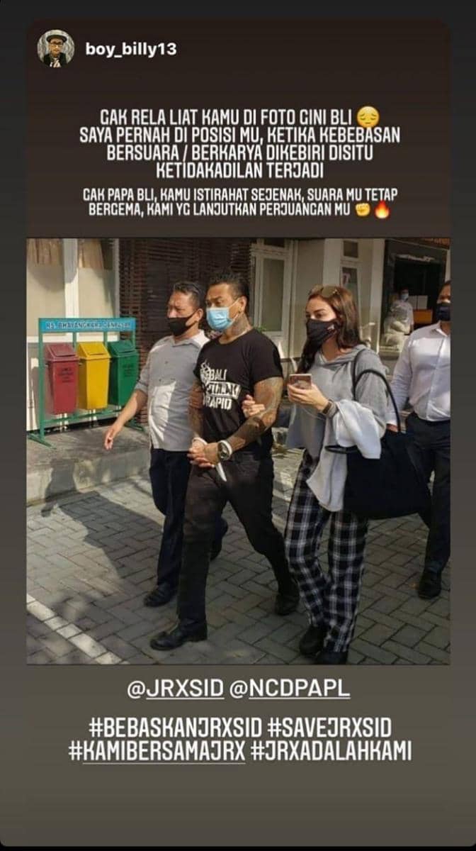 salah satu dukungan untuk Jeirnx (DOk.IDN Times/instagram Nora)