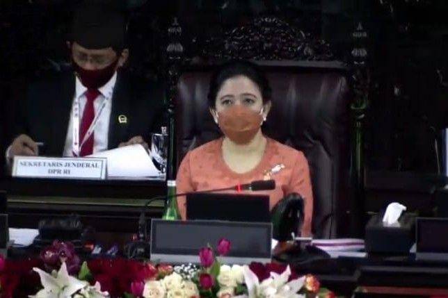 Sidang Tahunan MPR RI dan Sidang Bersama DPD dan DPR RI pada Jumat (14/8/2020) (Youtube.com/DPR RI)