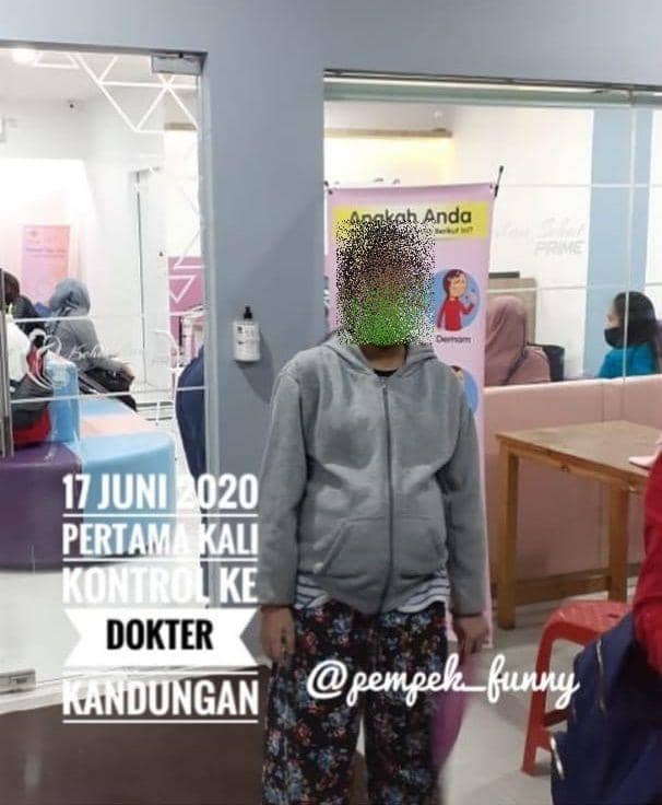 FW Korban penculikan dan pemerkosaan (Instagram/@Pempek_funny)